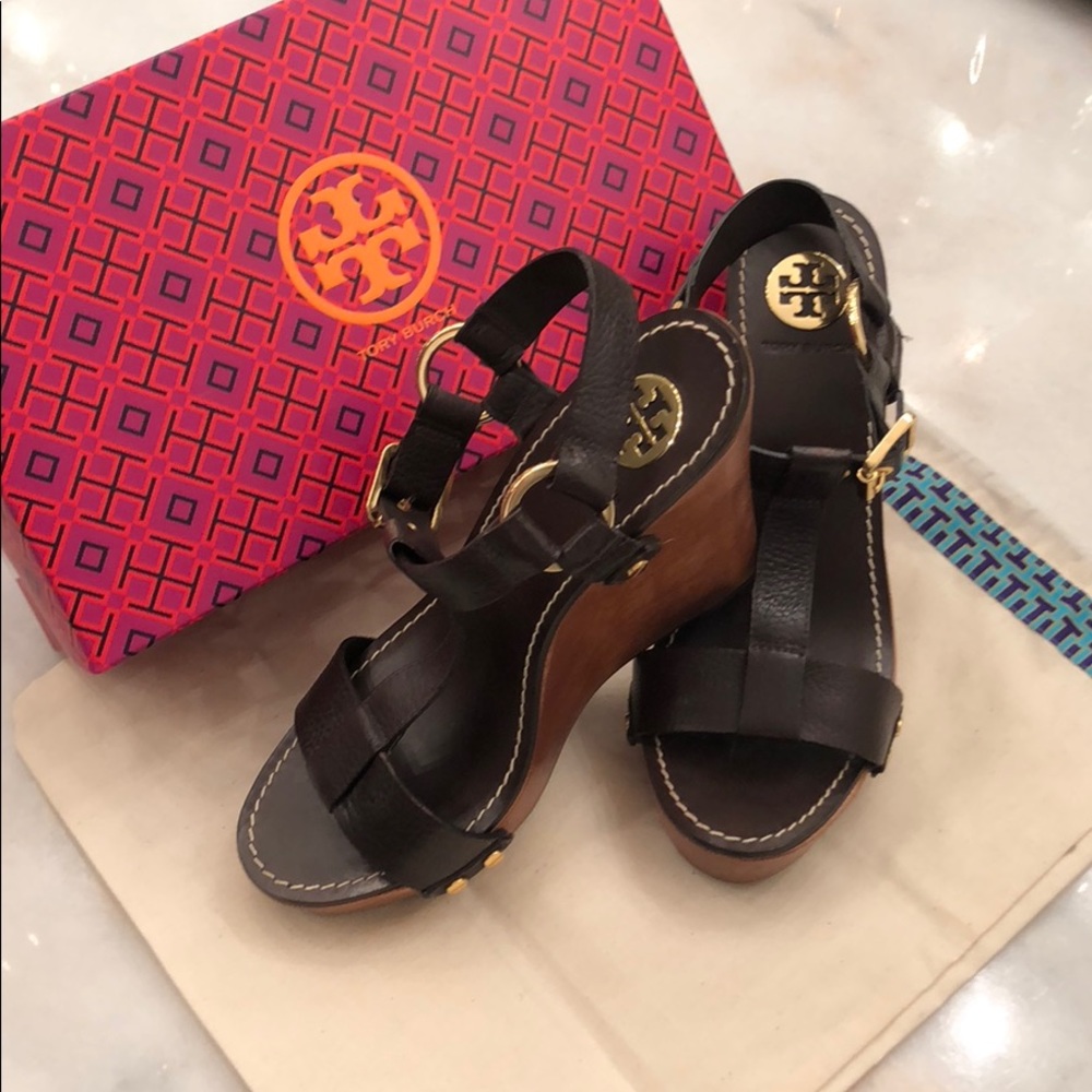 Tory Burch Platform Wedges
